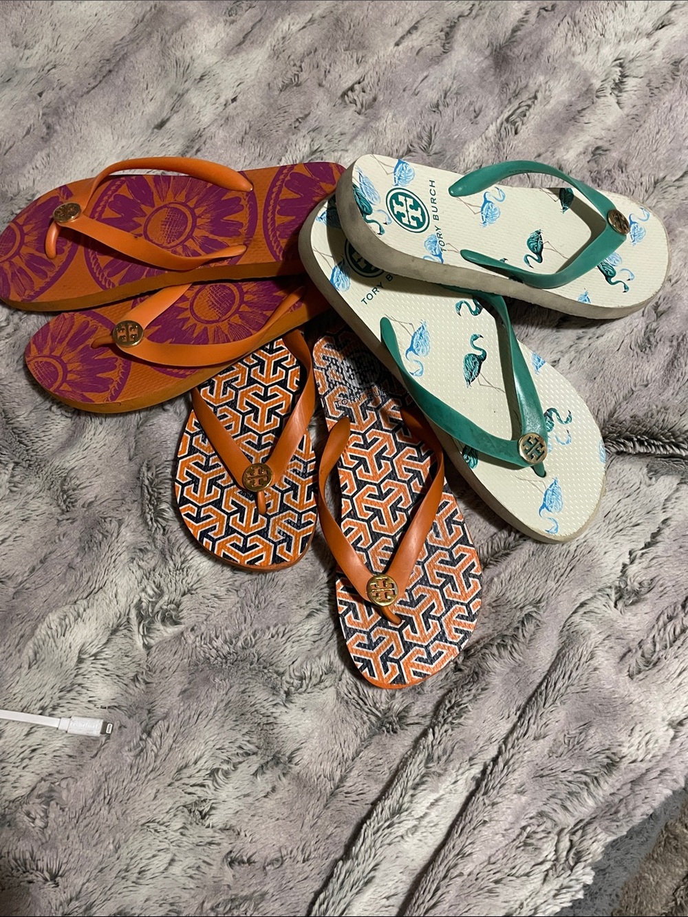 Tory Burch Mixed Lot of Flip-Flops